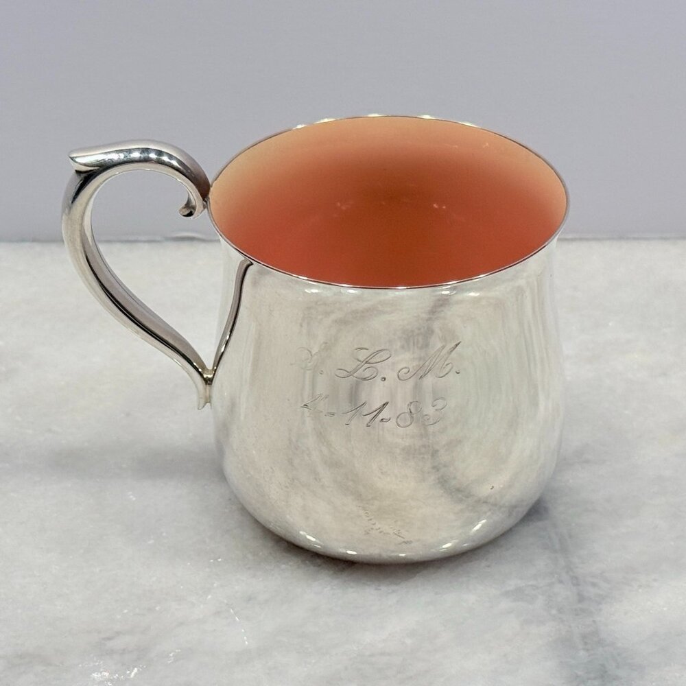 Vintage Baby Silver Cup